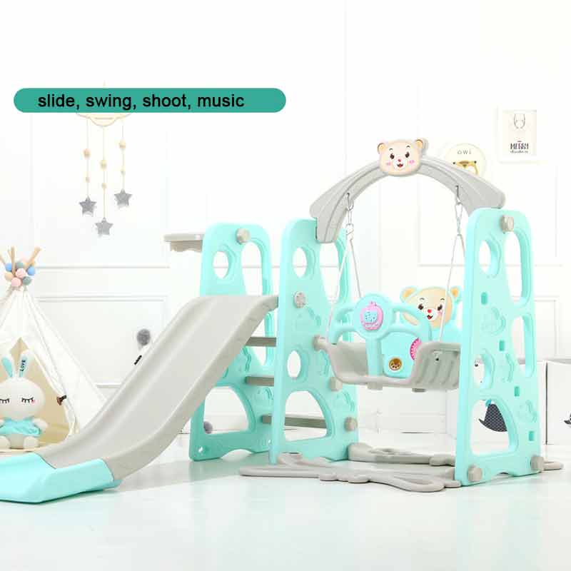 Toddler Swing and Slide Play Set